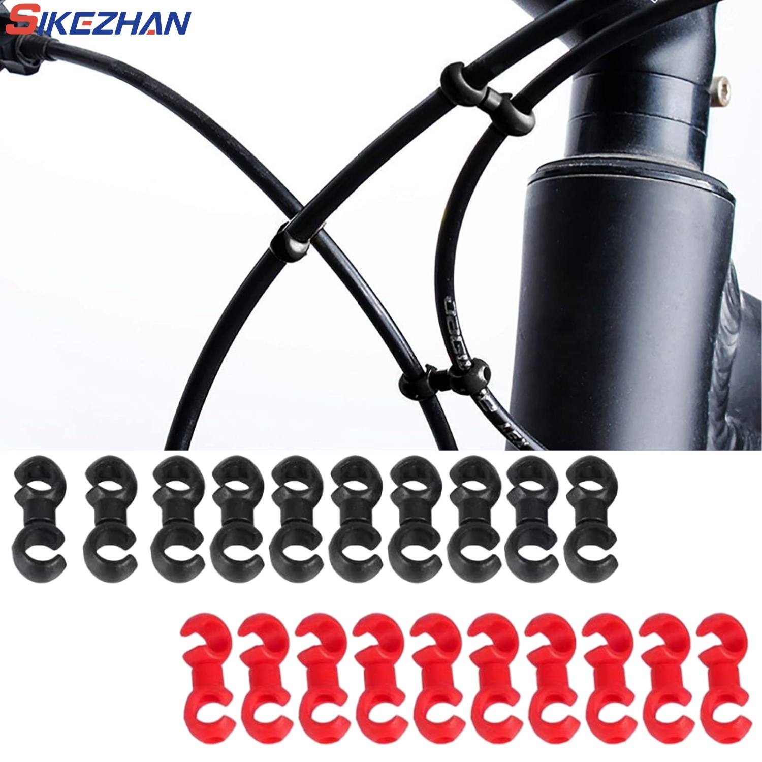 10pcs/set Bike Cross Line Clip - Cycling Gear Brands 评论和价格