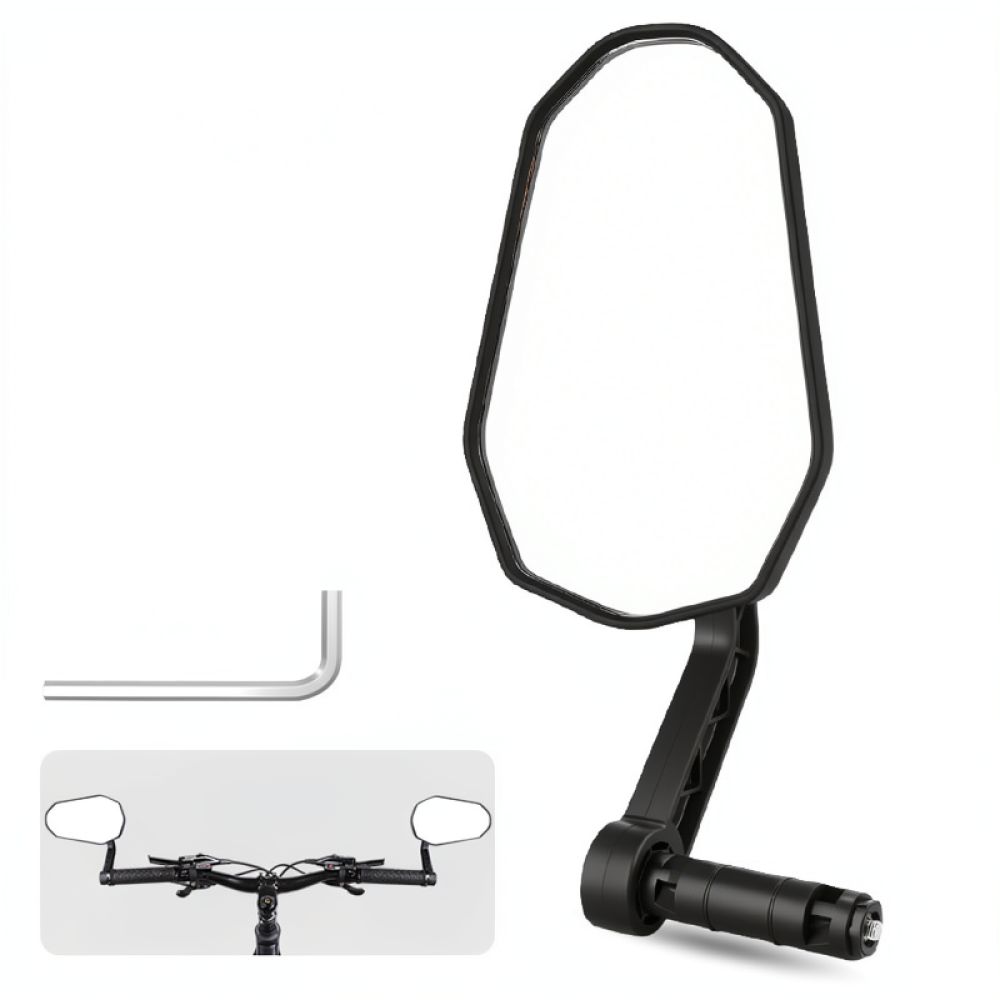 Wide View Bike Handlebar Mirro - Cycling Gear And Equipment 评论和价格