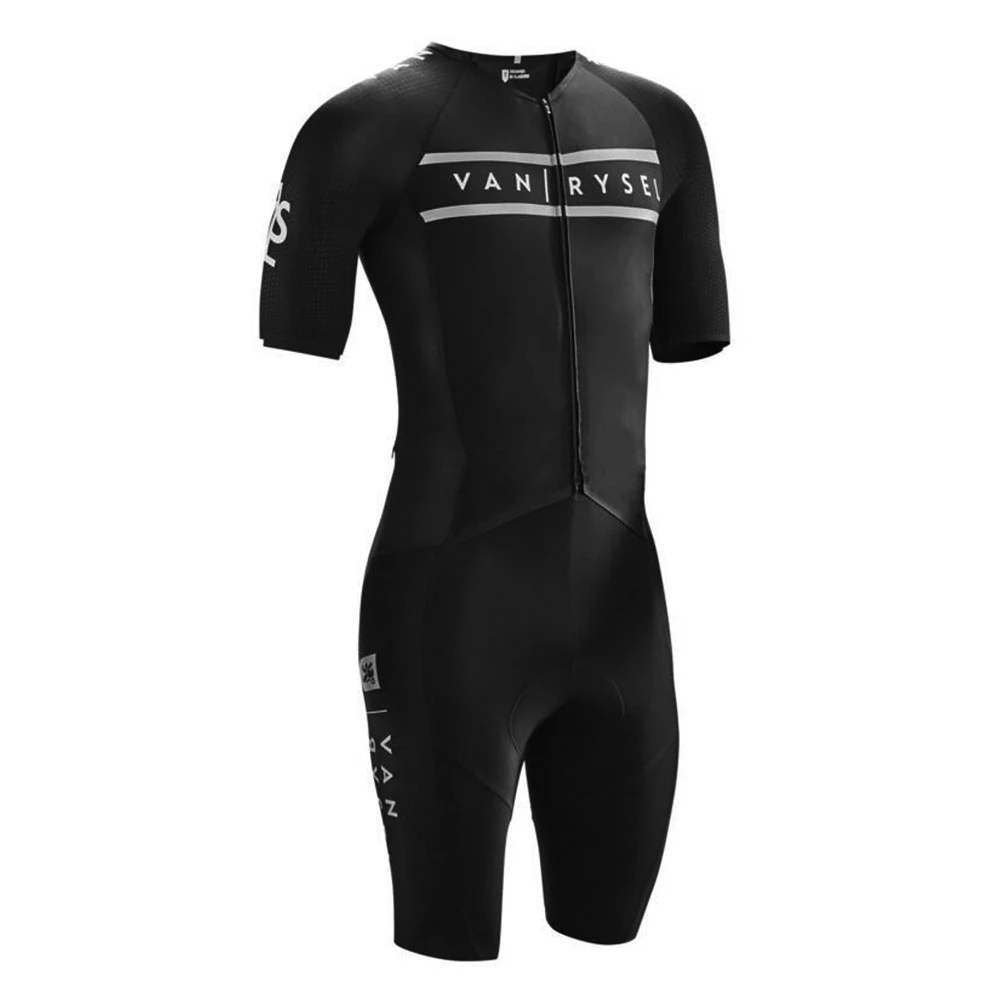 Vanrysel White/black One-piece - Cycling Gear Jersey 评论和价格