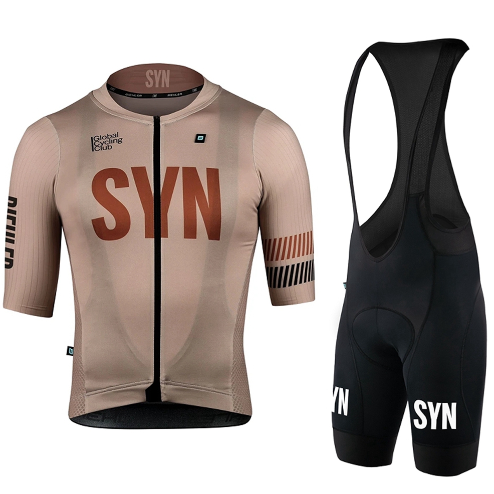 SYN Brown Cycling Clothing men - Cycling Bib Shorts 评论和价格